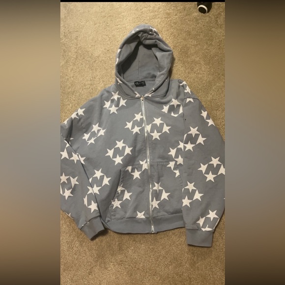 SIZE L no flaws like new 99 based star zip up hoodie - Picture 1 of 1